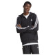 Adidas Ανδρική ζακέτα Essentials French Terry 3-Stripes Full-Zip Hoodie